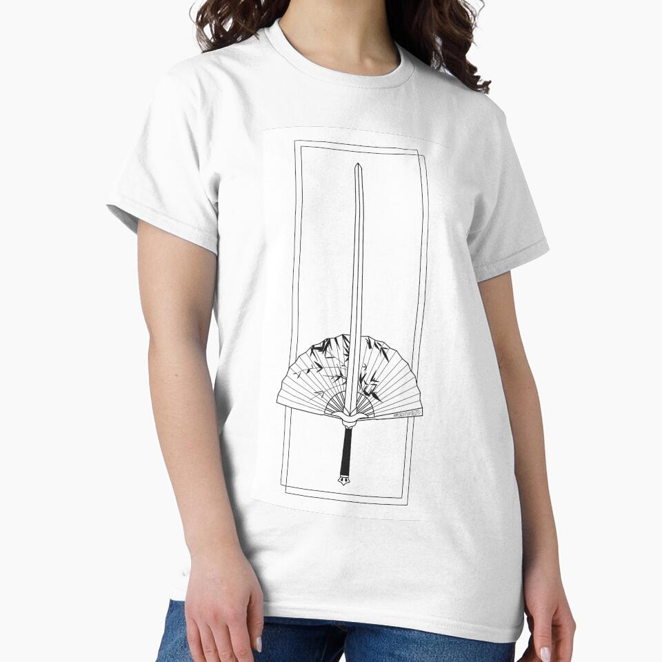 SQQ fan + sword by xnemone T-Shirts, Hoodie, Sweatshirt | BlankRebels.com (Image 2)