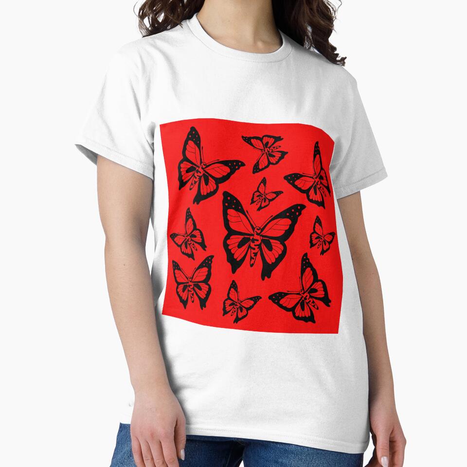 Butterfly Aestheic Art T-Shirts, Hoodie, Sweatshirt