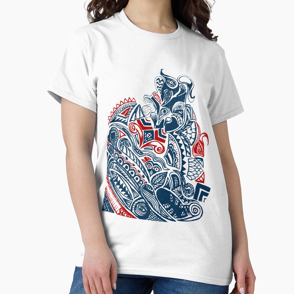 Tribal Doodle by JSpace Designs T-Shirts, Hoodie, Sweatshirt | BlankRebels.com (Image 2)