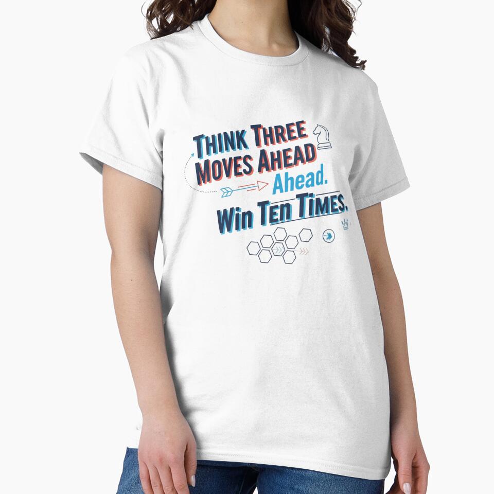 think three moves ahead win ten times by VireonTees T-Shirts, Hoodie, Sweatshirt | BlankRebels.com (Image 2)