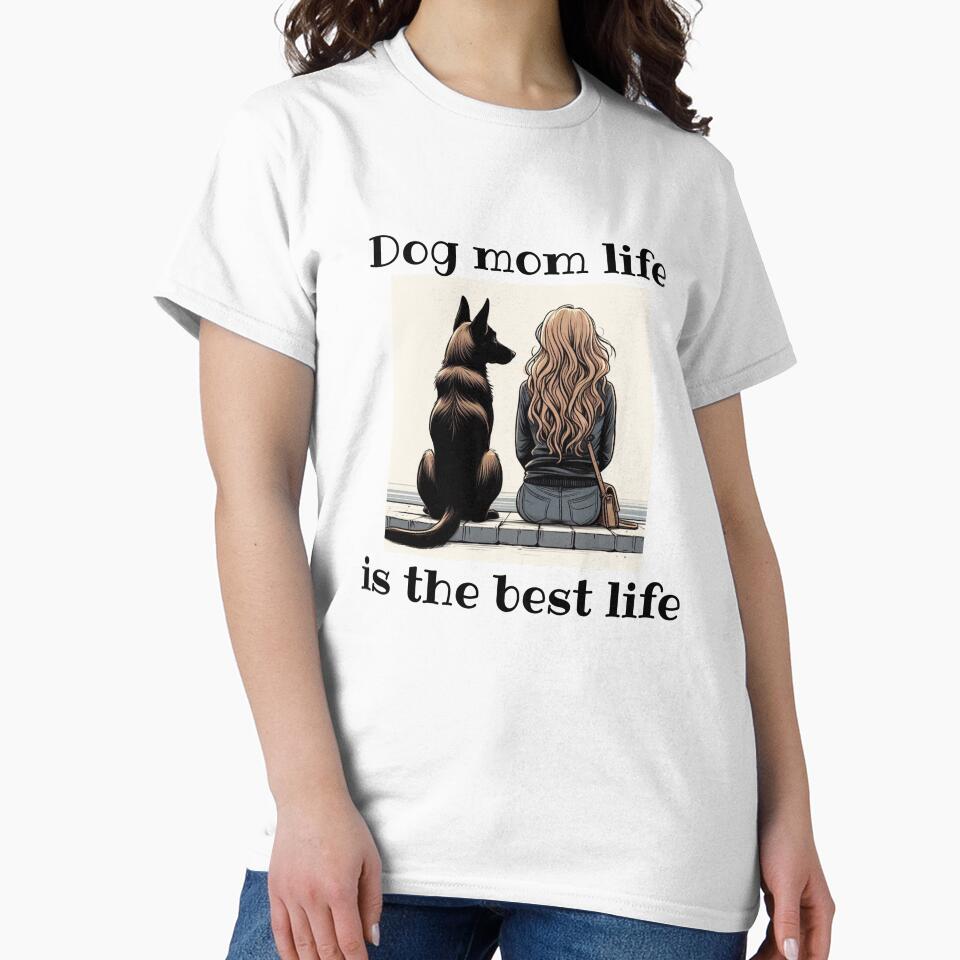 Dog Mom Life by Thread & Paw T-Shirts, Hoodie, Sweatshirt | BlankRebels.com (Image 2)