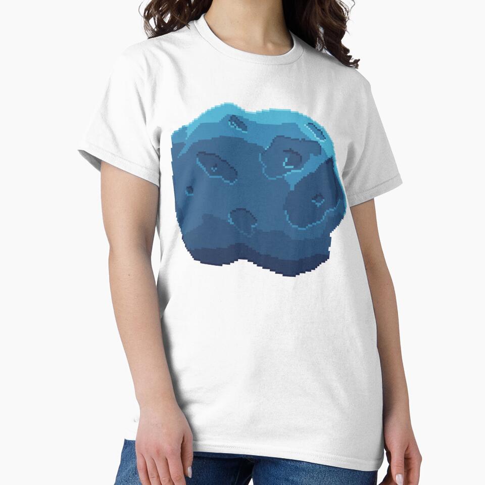 Icy Pixel Asteroid by Ablades324
