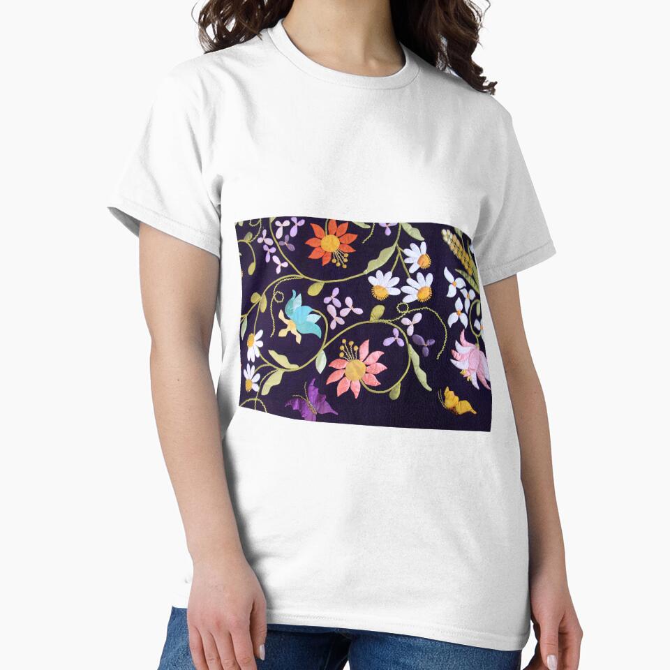 Pretty Multicolored Floral Merchandise by cindyfordyce T-Shirts, Hoodie, Sweatshirt | BlankRebels.com (Image 2)