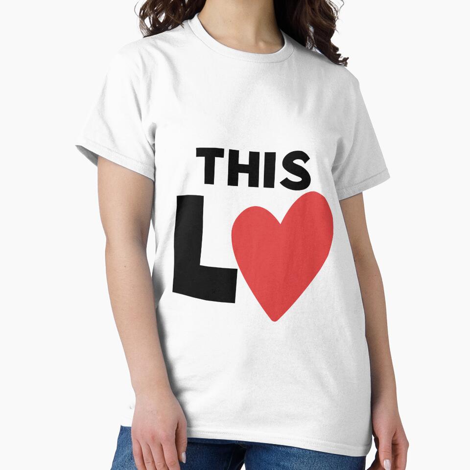 This Is Love Couple Shirts Valentines Day by Mesyo Hoodie, Sweatshirt | BlankRebels.com (Image 2)