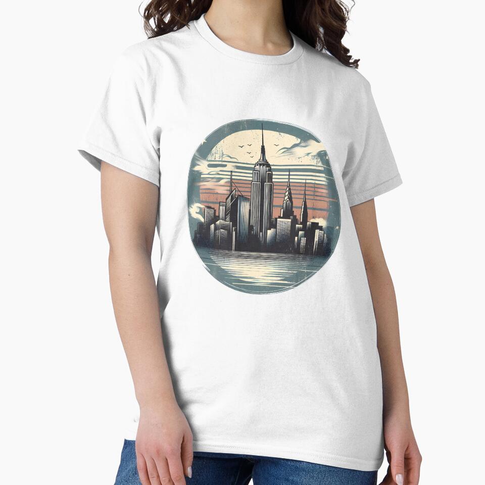 Grunge City Sunset by BugandAcorn