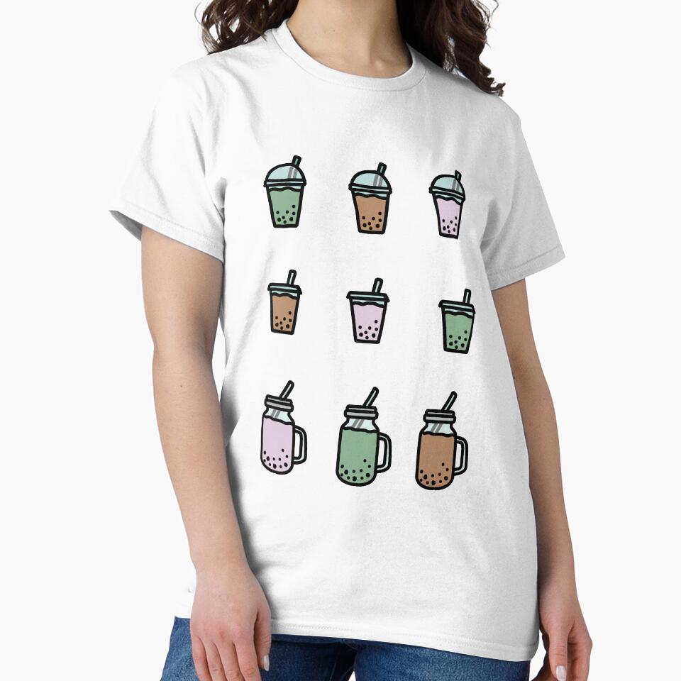 ULTIMATE Boba Bubble Tea Sticker Pack by bassoongirl123 T-Shirts, Hoodie, Sweatshirt | BlankRebels.com (Image 2)