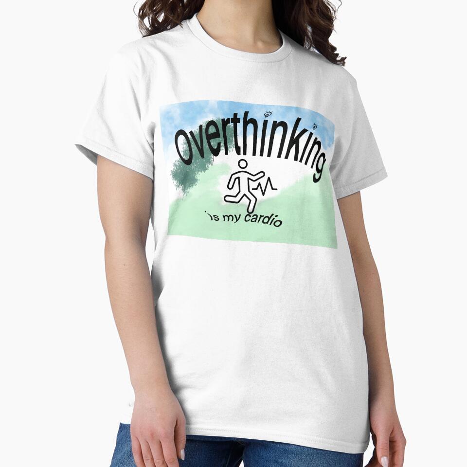 Overthinking by Stitch-Tail T-Shirts, Hoodie, Sweatshirt | BlankRebels.com (Image 2)