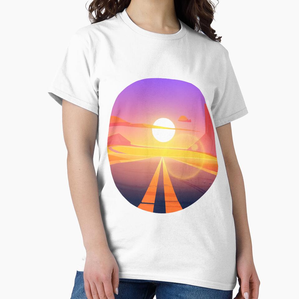 sunset by senouz T-Shirts, Hoodie, Sweatshirt | BlankRebels.com (Image 2)