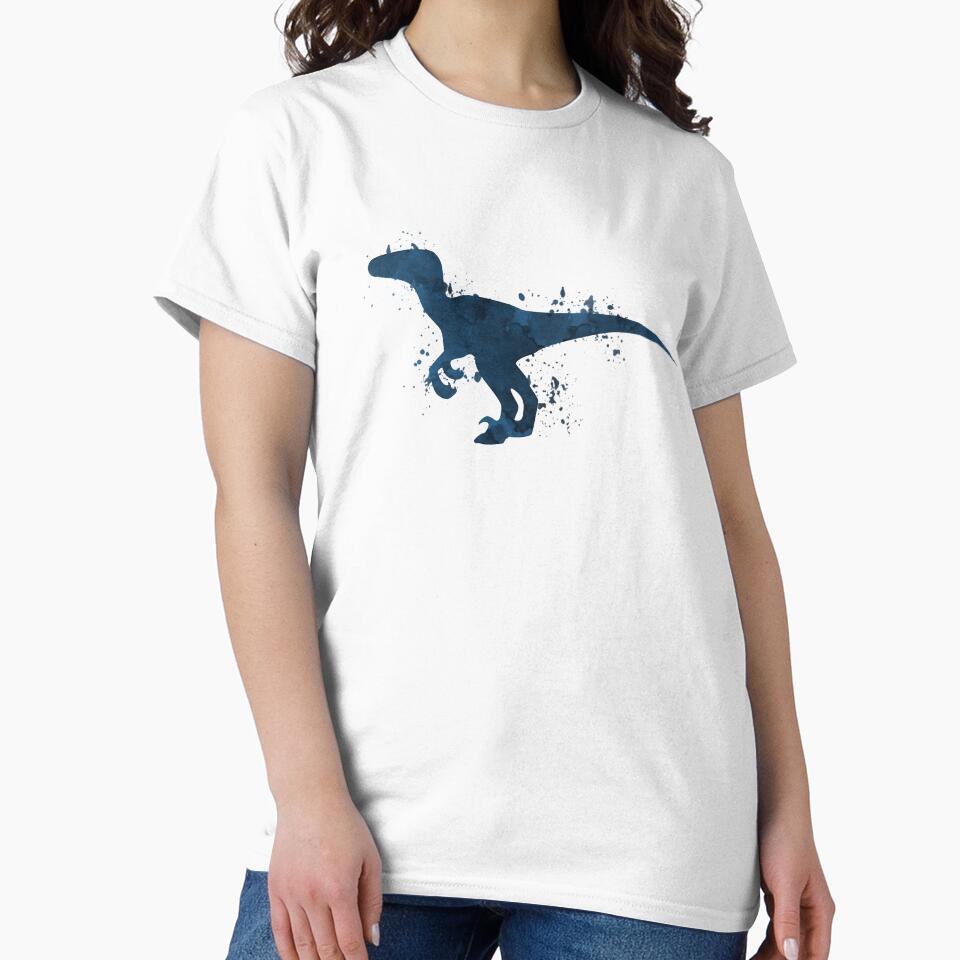 Dinosaur  - Velociraptor by TheJollyMarten T-Shirts, Hoodie, Sweatshirt | BlankRebels.com (Image 2)