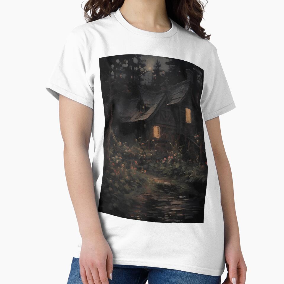 Cottage dark academia gothic cottagecore decor by Mehak  Khan T-Shirts, Hoodie, Sweatshirt | BlankRebels.com (Image 2)