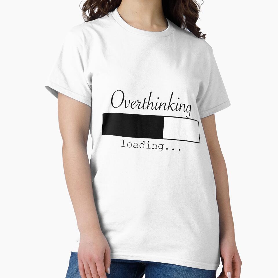 Overthinking by vanderhoofkate T-Shirts, Hoodie, Sweatshirt | BlankRebels.com (Image 2)