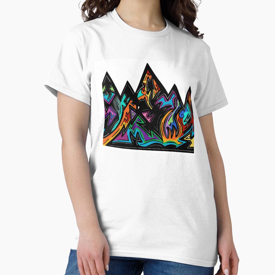 Funky Mountain by Mixolydian89 T-Shirts, Hoodie, Sweatshirt | BlankRebels.com (Image 2)
