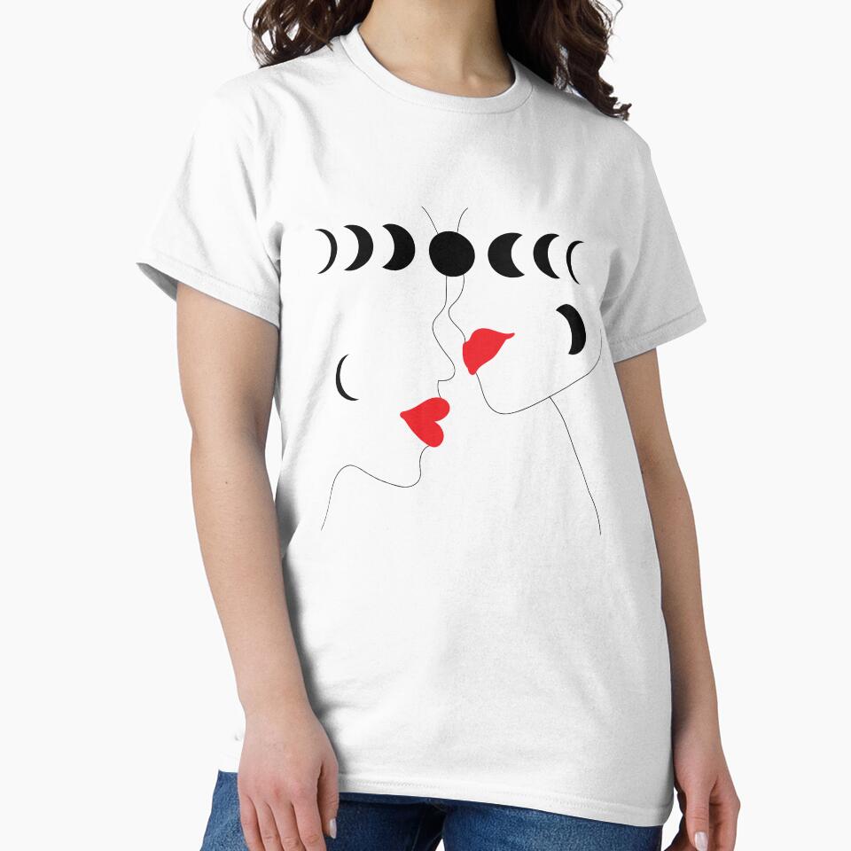 Phases Line Art by StudioMinaar T-Shirts, Hoodie, Sweatshirt | BlankRebels.com (Image 2)