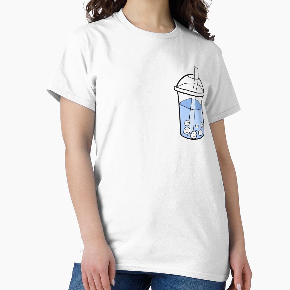 Bubble Tea Blue | Boba Tea  | Bubble Tea Gift | Tapioca Balls | Cute Boba Tea by lozo828 T-Shirts, Hoodie,... (Image 2)