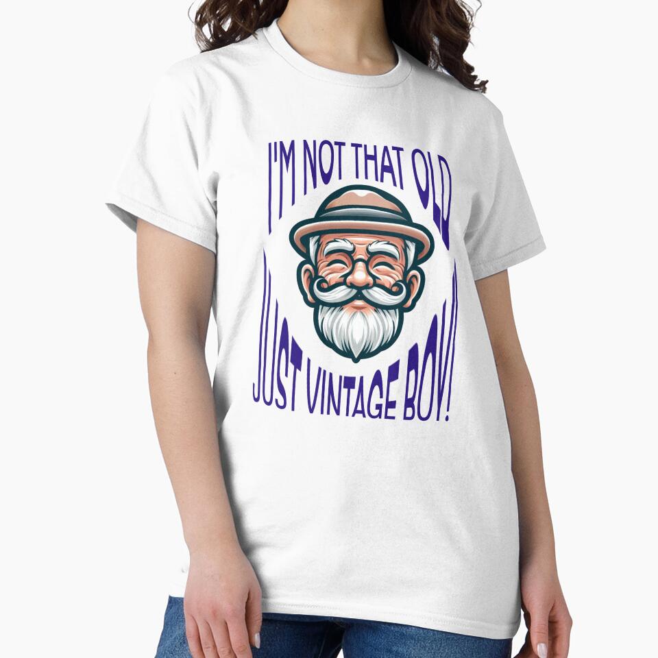 I'm not that old just vintage boy by Apex Streetwear T-shirts Hoodie, Sweatshirt | BlankRebels.com (Image 2)