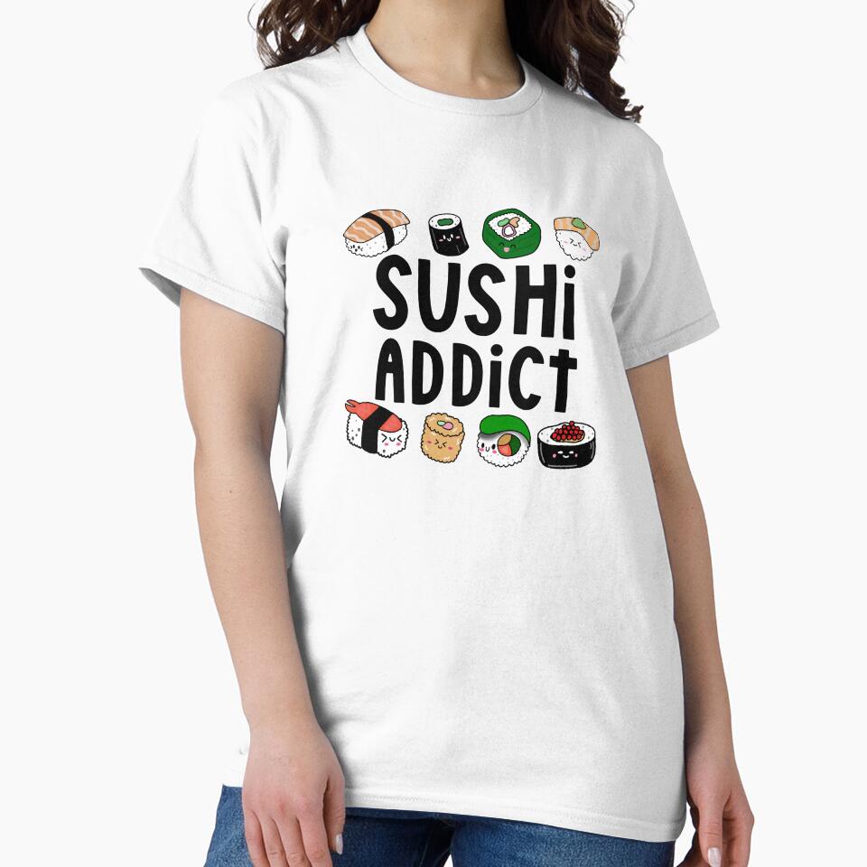 Sushi Addict by Midwestmama94 T-Shirts, Hoodie, Sweatshirt | BlankRebels.com (Image 2)