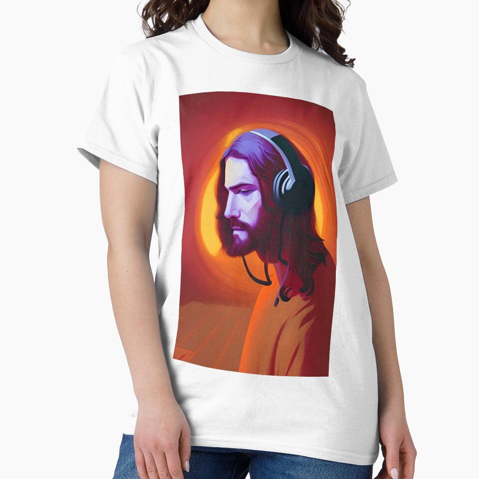 Dj Jesus by Chroma Myst T-Shirts, Hoodie, Sweatshirt | BlankRebels.com (Image 2)