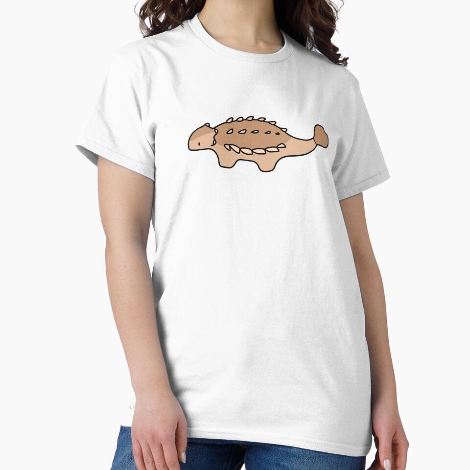 Little Spiky Ankylosaurus Dinosaur by bassoongirl123 T-Shirts, Hoodie, Sweatshirt | BlankRebels.com (Image 2)