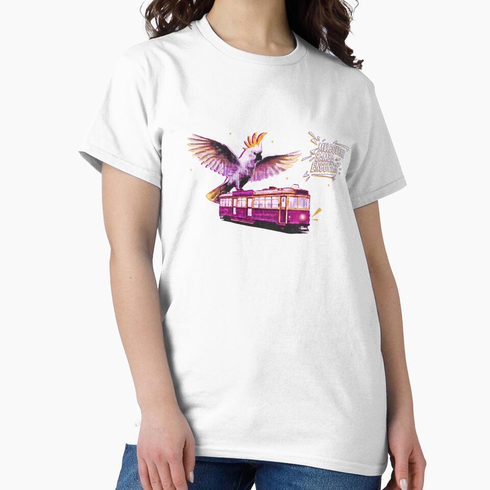 Melbourne Samba Encontro - Full Colour Cockie Tram by MelbourneEncontro T-Shirts, Hoodie, Sweatshirt (Image 2)