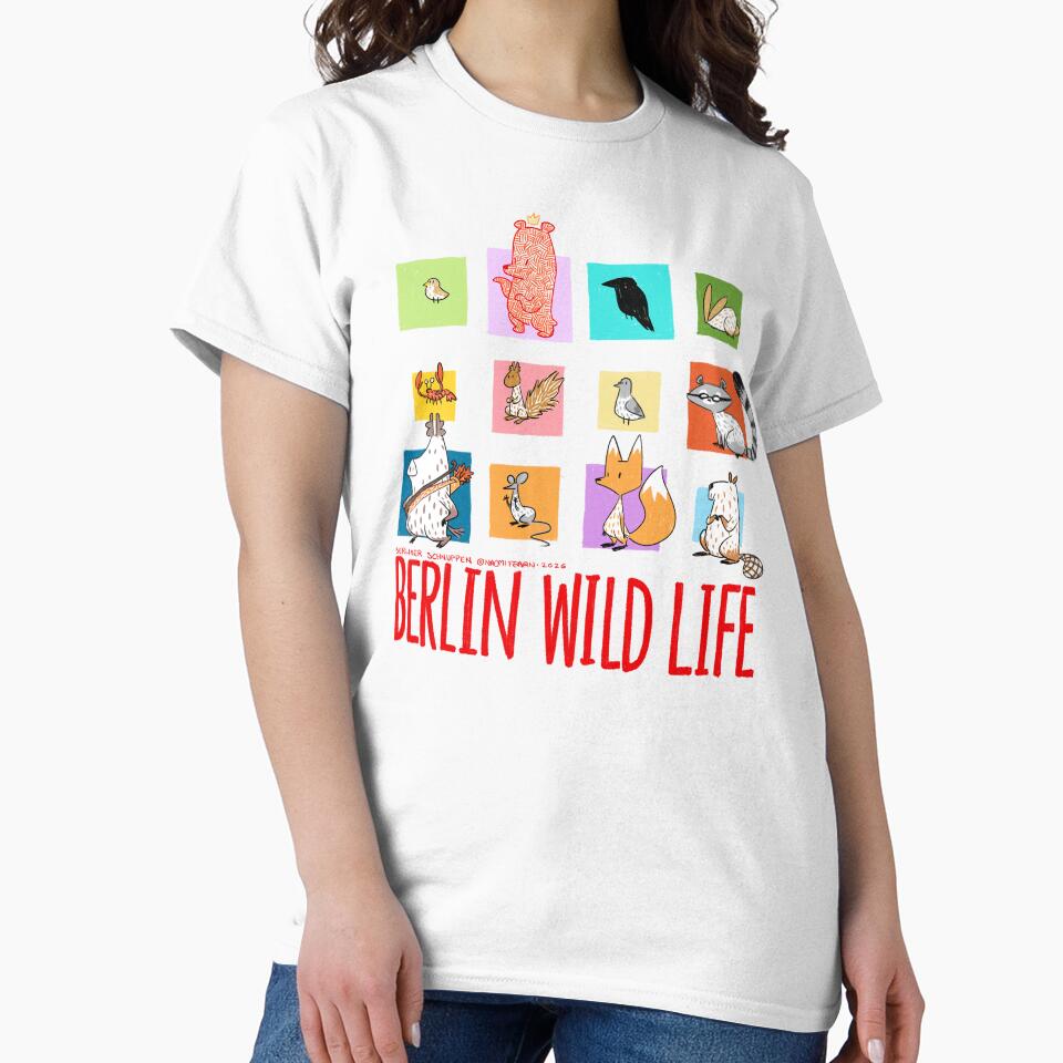Berlin Wildlife - Colorful! by Berliner Schnuppen für Zuhause! T-Shirts, Hoodie, Sweatshirt | BlankRebels.com (Image 2)