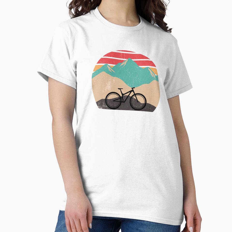 Colorful Mountain Biking Design by tdruppski T-Shirts, Hoodie, Sweatshirt | BlankRebels.com (Image 2)