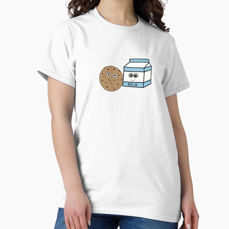 Milk and cookies by jenniferart7211 T-Shirts, Hoodie, Sweatshirt | BlankRebels.com (Image 2)