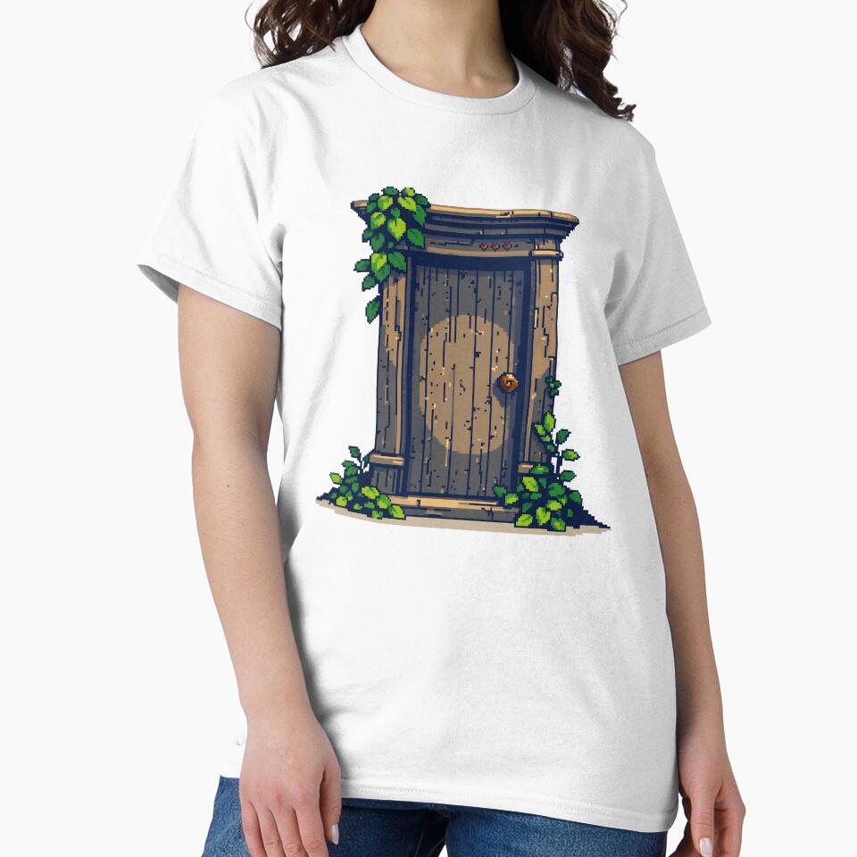 Old Door by WisteriaStore T-Shirts, Hoodie, Sweatshirt | BlankRebels.com (Image 2)