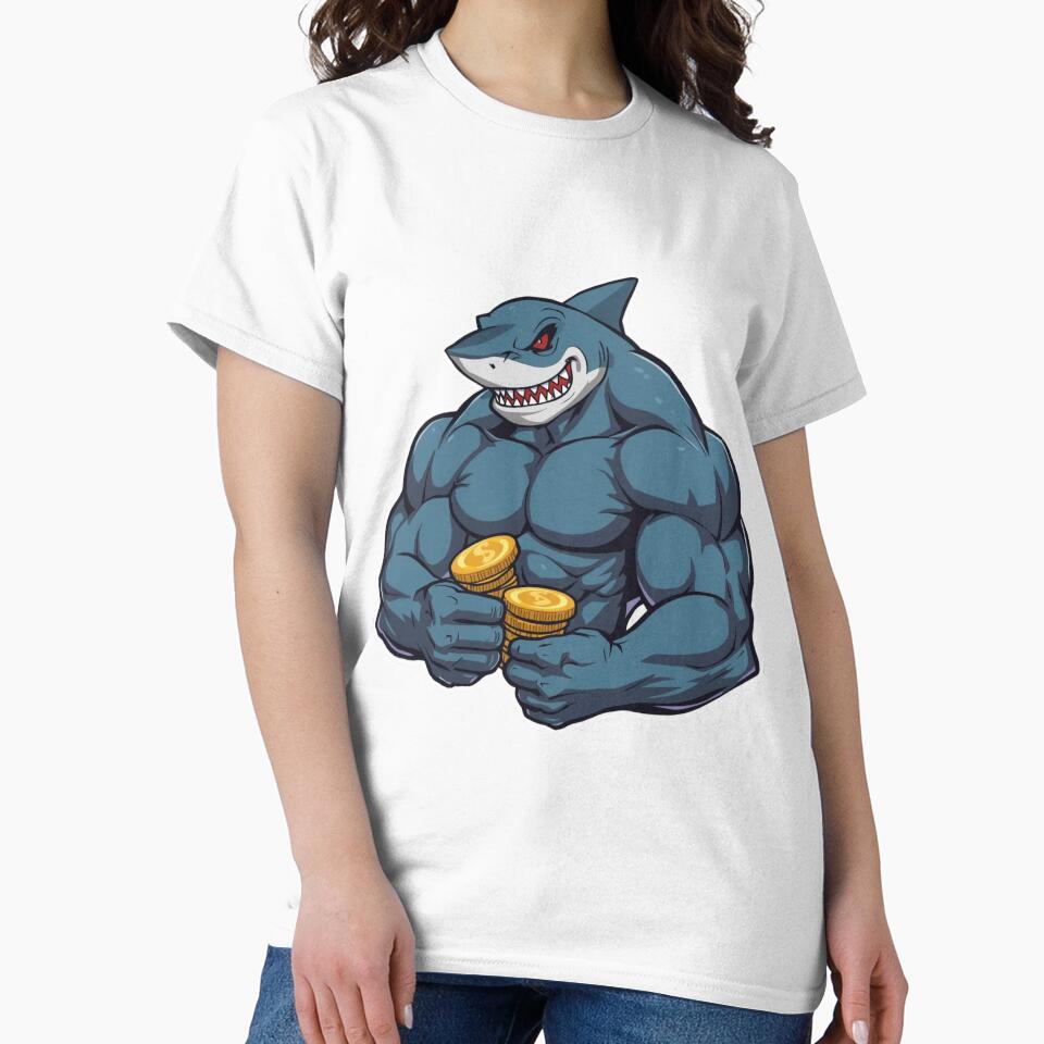 Solana Shark Bro – Crypto Gym Meme by LintonGriffin T-Shirts, Hoodie, Sweatshirt | BlankRebels.com (Image 2)
