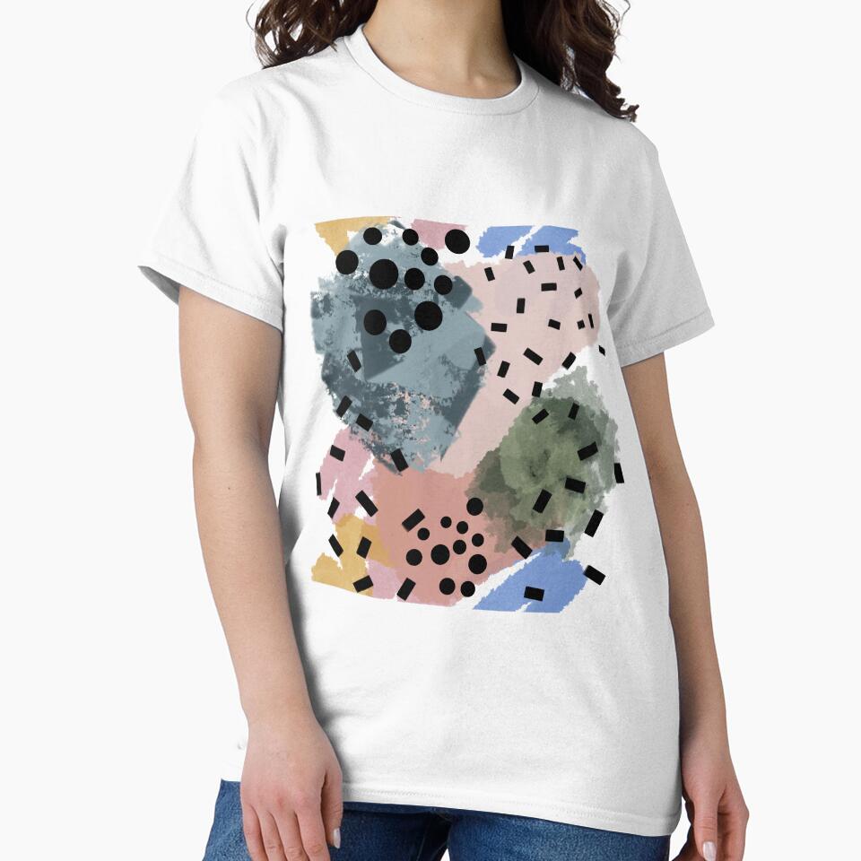 Acrylic Textured Pattern by Egodcounseling T-Shirts, Hoodie, Sweatshirt | BlankRebels.com (Image 2)