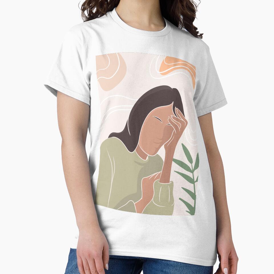 Minimalist Woman 1 by Mark_ADC T-Shirts, Hoodie, Sweatshirt | BlankRebels.com (Image 2)