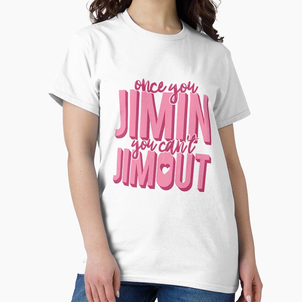 JIMIN? There's no JIMOUT by namjoonstrash T-Shirts, Hoodie, Sweatshirt | BlankRebels.com (Image 2)
