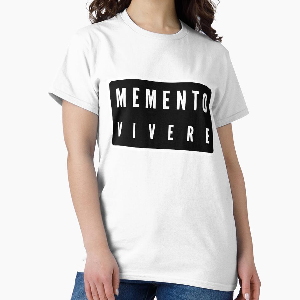Memento Vivere by NewStoics T-Shirts, Hoodie, Sweatshirt | BlankRebels.com (Image 2)