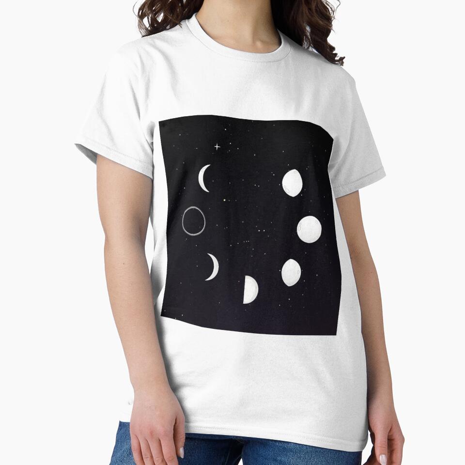 Moon Phase by Boabamahobe T-Shirts, Hoodie, Sweatshirt | BlankRebels.com (Image 2)