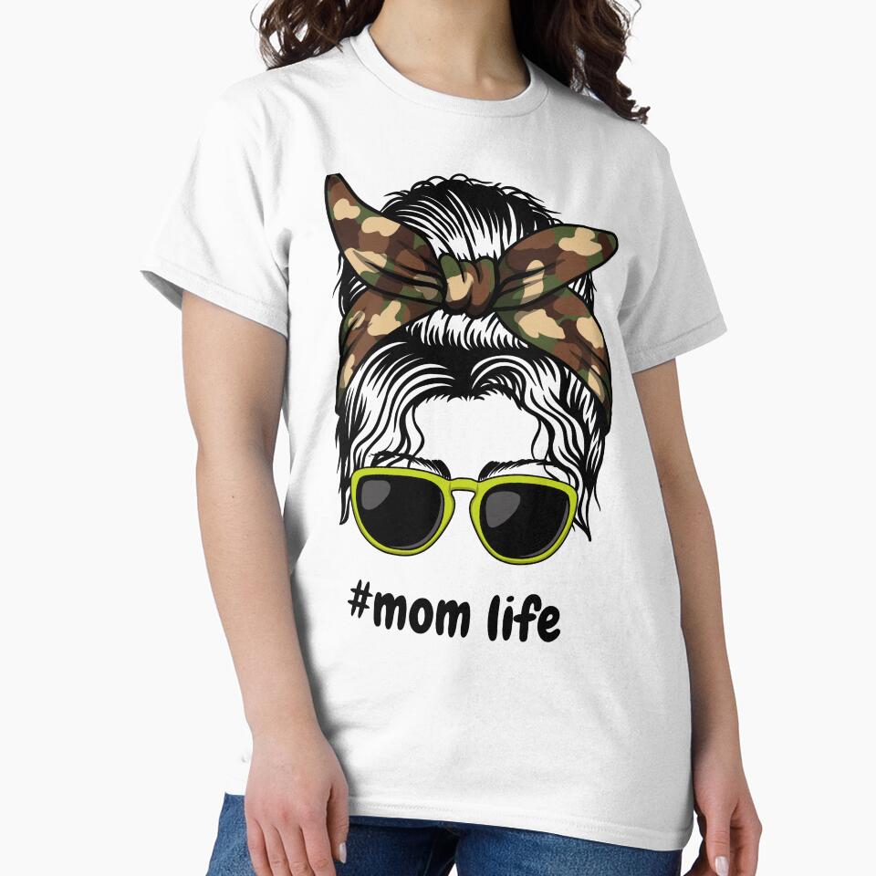#Mom Life Tshirt by UmaShastri Hoodie, Sweatshirt | BlankRebels.com (Image 2)