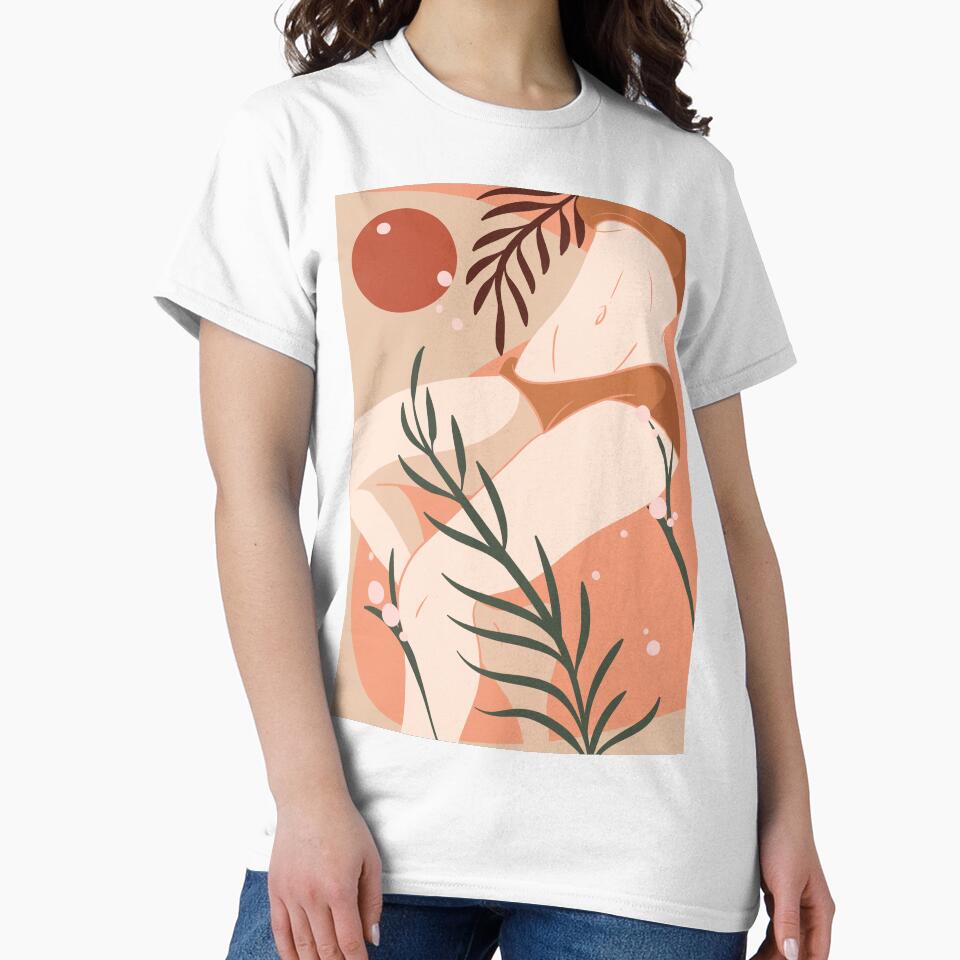 Minimalist Woman 7 by Mark_ADC T-Shirts, Hoodie, Sweatshirt | BlankRebels.com (Image 2)