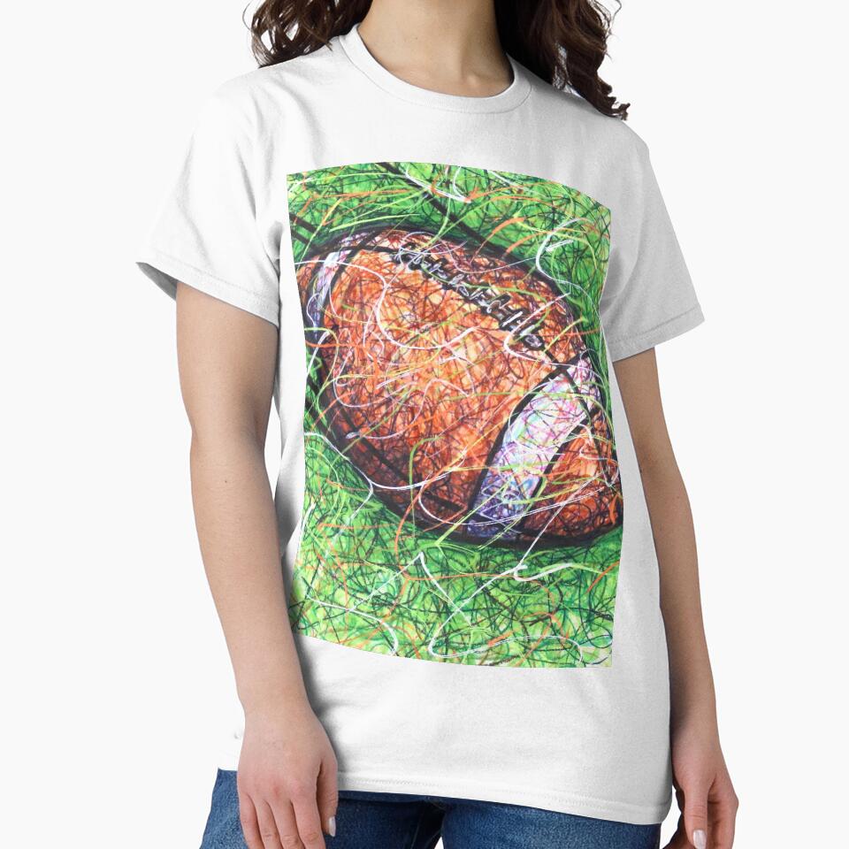Colorful Football Design by Kitslam Art T-Shirts, Hoodie, Sweatshirt | BlankRebels.com (Image 2)