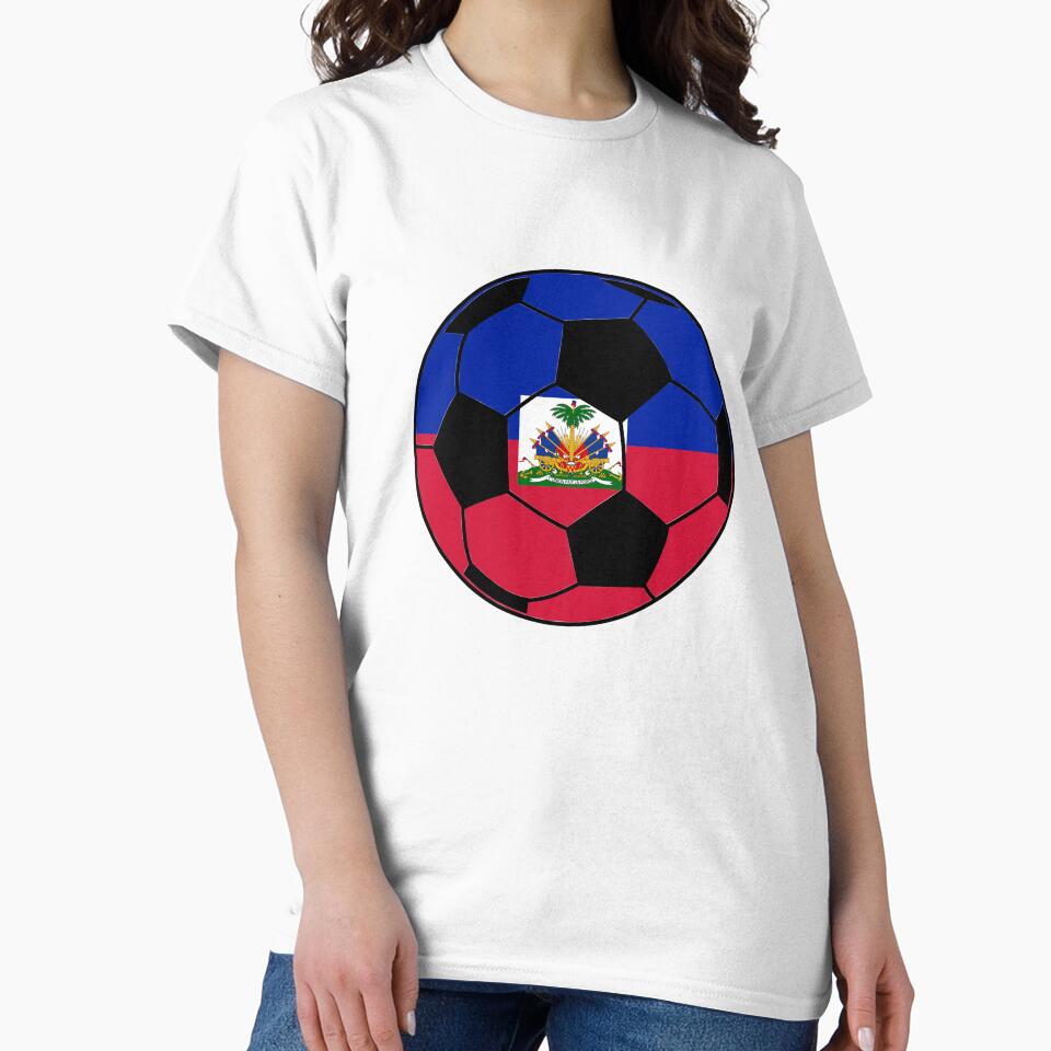 Haiti Flag Soccer Ball by FinalScoreClub