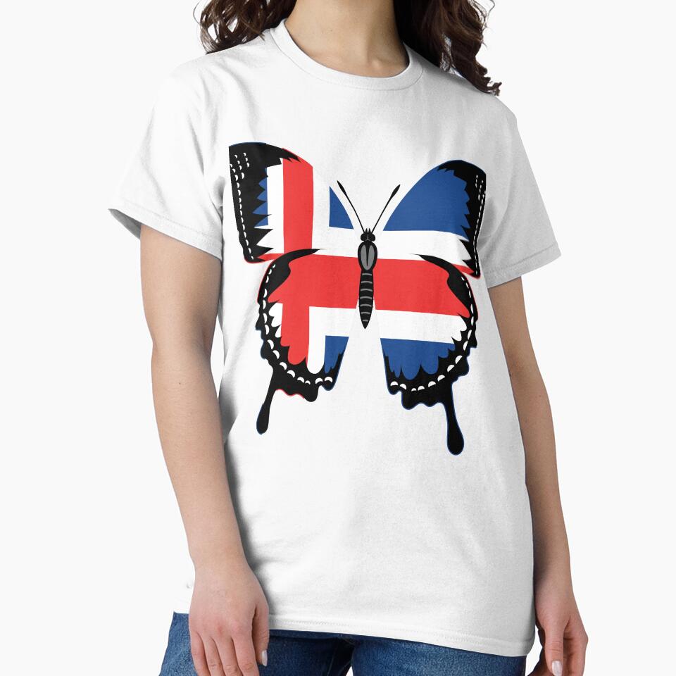 Iceland Flag Butterfly - Iceland by pretty4u