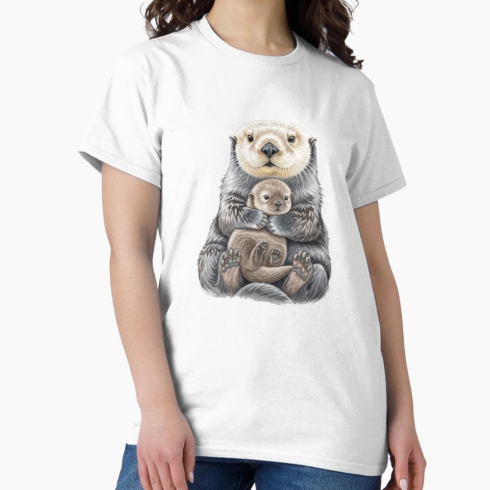 Otterly Cute by 4rtistcDrift T-Shirts, Hoodie, Sweatshirt | BlankRebels.com (Image 2)