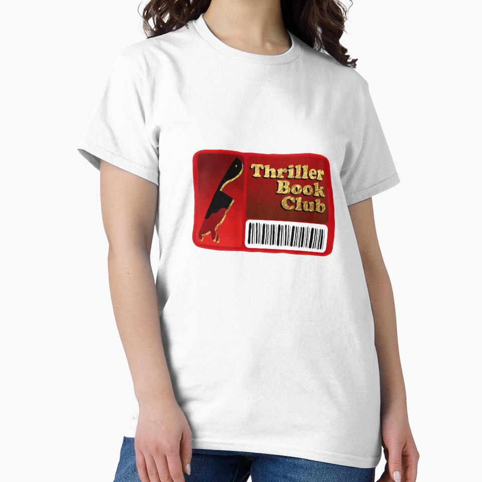 Thriller book club library card by SloaneDesigns T-Shirts, Hoodie, Sweatshirt | BlankRebels.com (Image 2)