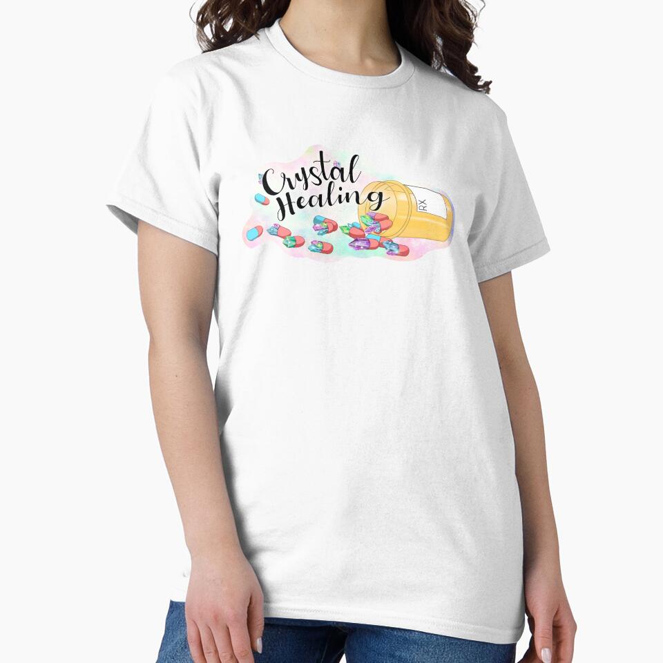 Crystal Healing Prescription Pills by Shiny Plastic Rainbow T-Shirts, Hoodie, Sweatshirt | BlankRebels.com (Image 2)