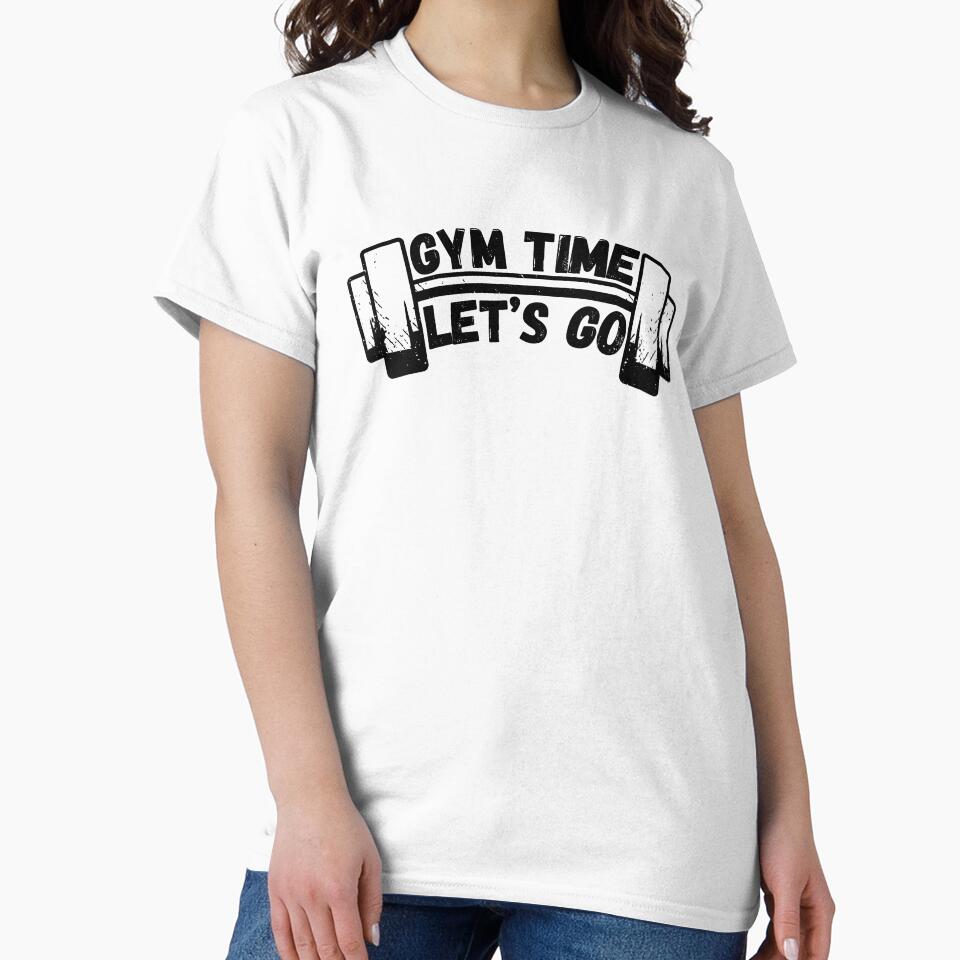 Gym Time Let's Go by Bella Kismet T-Shirts, Hoodie, Sweatshirt | BlankRebels.com (Image 2)