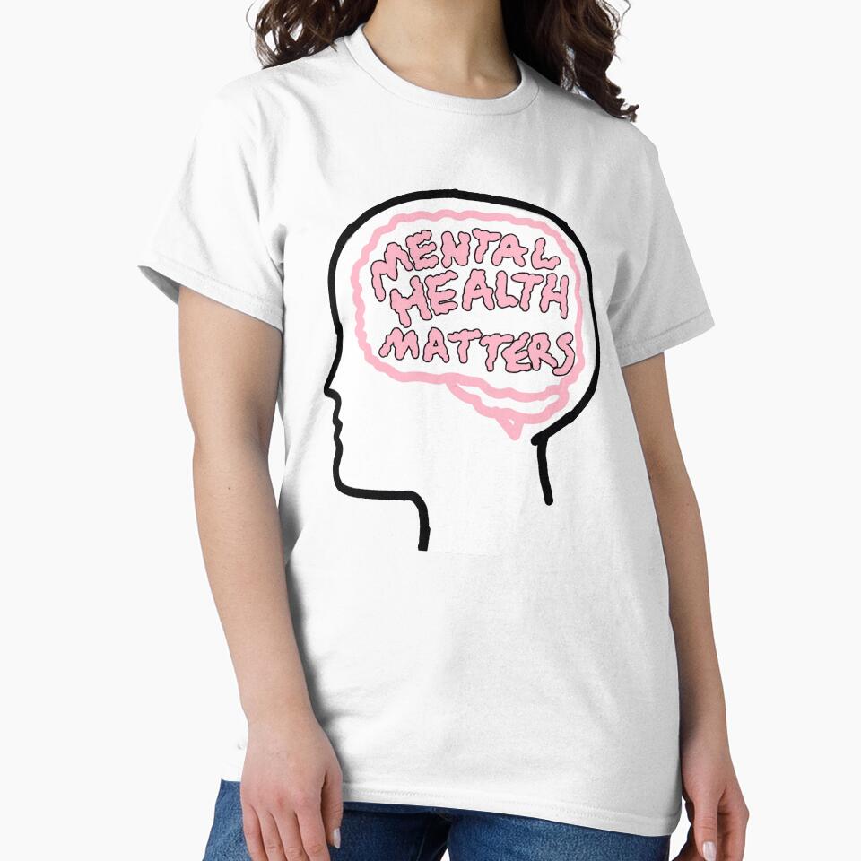 Mental Health Matters by angelacrk T-Shirts, Hoodie, Sweatshirt | BlankRebels.com (Image 2)