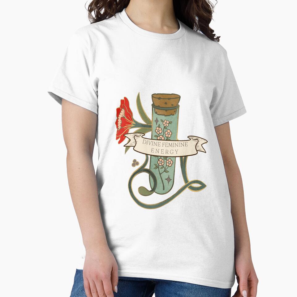 Divine Feminine Energy by Moss and Myth T-Shirts, Hoodie, Sweatshirt | BlankRebels.com (Image 2)