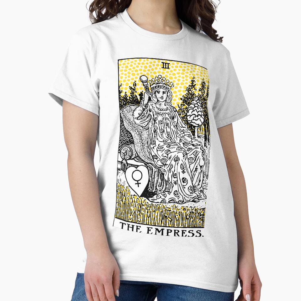 Modern Tarot Design - 3 The Empress by Annalee Beer T-Shirts, Hoodie, Sweatshirt | BlankRebels.com (Image 2)