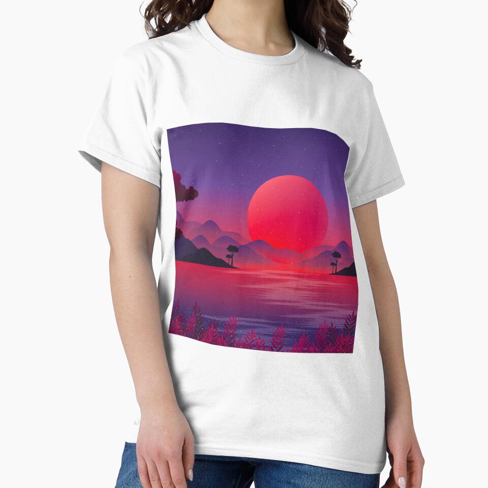 sunset by haroulita T-Shirts, Hoodie, Sweatshirt | BlankRebels.com (Image 2)