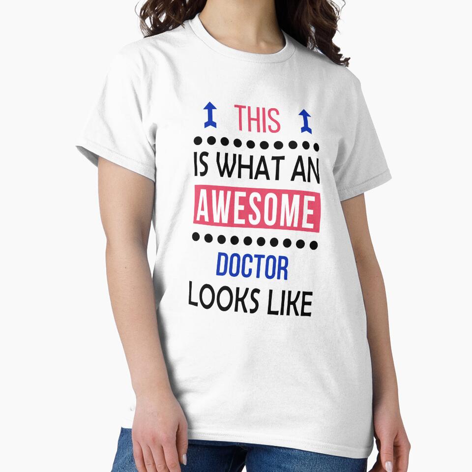 Doctor Awesome Looks Birthday Christmas Funny by smily-tees Hoodie, Sweatshirt | BlankRebels.com (Image 2)