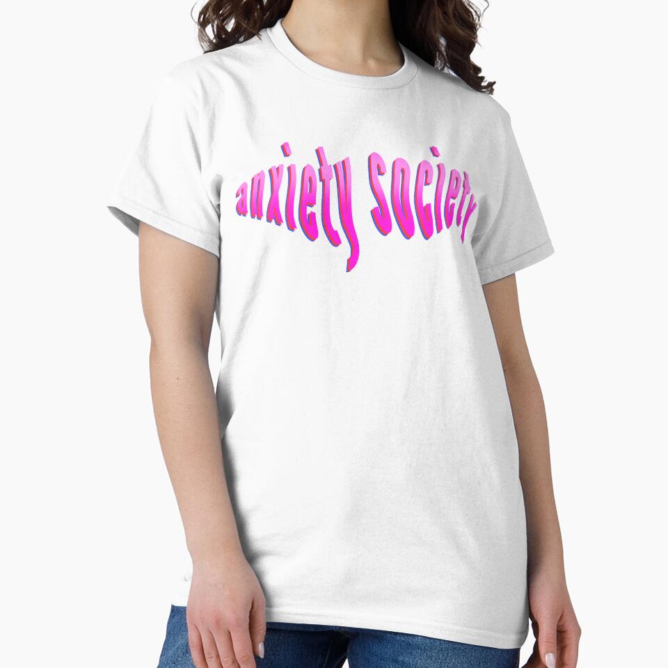 Anxiety Society by WMSkiff T-Shirts, Hoodie, Sweatshirt | BlankRebels.com (Image 2)
