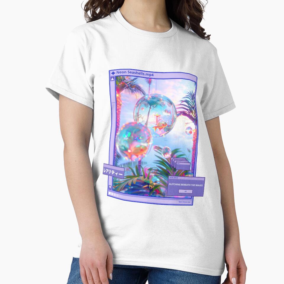Neon Seashells by Eccentriquee T-Shirts, Hoodie, Sweatshirt | BlankRebels.com (Image 2)