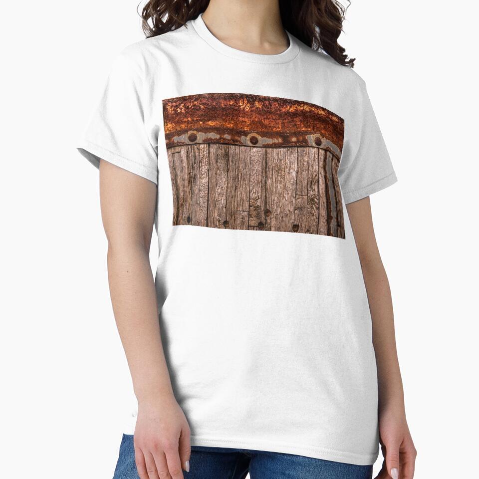 grunge wood panel semi truck by johnlackphotos T-Shirts, Hoodie, Sweatshirt | BlankRebels.com (Image 2)